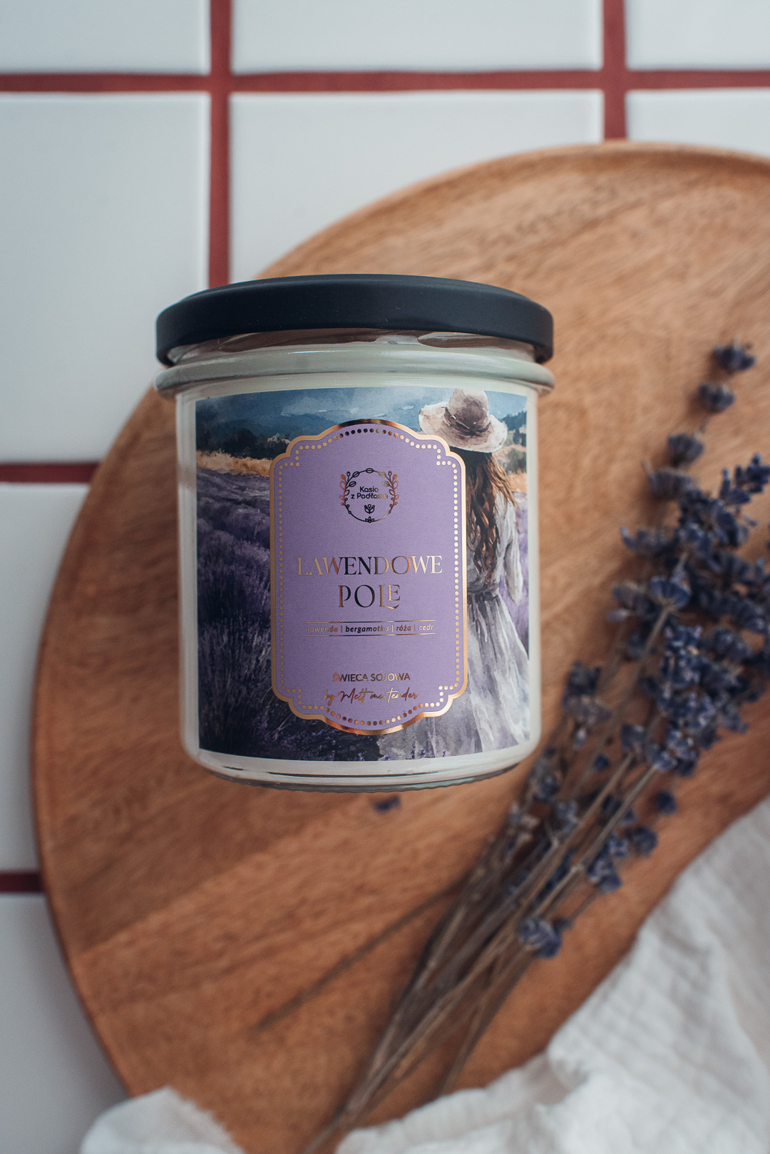 Świeca Lawendowe Pole